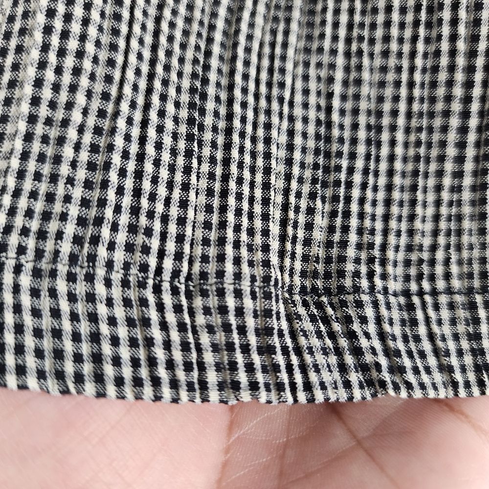 Vintage Rialto By Joe Perreras Checkered Crushed Pull-on Shorts USA Made Size M - Picture 11 of 12